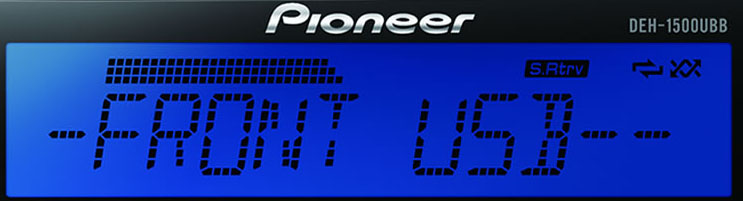 Pioneer DEH 1500 UBB panel